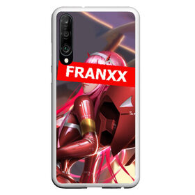 Чехол для Honor P30 с принтом Darling In The Franxx в Курске, Силикон | Область печати: задняя сторона чехла, без боковых панелей | 02 | anime | darling in the franxx | hiro | manga | zero two | аниме | ахегао | любимый во франксе | манга | милый во франксе | ноль два | хиро