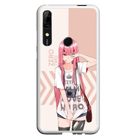 Чехол для Honor P Smart Z с принтом Darling in the Franxx Zero Two в Курске, Силикон | Область печати: задняя сторона чехла, без боковых панелей | 002 | anime | animegirl | darling in franxx | darling in the franx | darling in the franxx | franxx | zero 2 | zero two | аниме | зеро 2 | зеро ту | милый во франксе