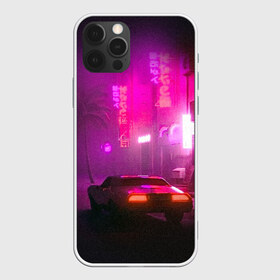 Чехол для iPhone 12 Pro Max с принтом НЕОНОВЫЙ ГОРОД в Курске, Силикон |  | hotline miami | neon | new retro wave | outrun | outrun electro | retro | retrowave | synth | synthwave | неон | ретро | хотлайн майами