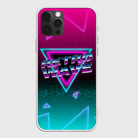 Чехол для iPhone 12 Pro с принтом SYNTHWAVE / RETROWAVE в Курске, силикон | область печати: задняя сторона чехла, без боковых панелей | hotline miami | neon | new retro wave | outrun | outrun electro | retro | retrowave | synth | synthwave | неон | ретро | хотлайн майами