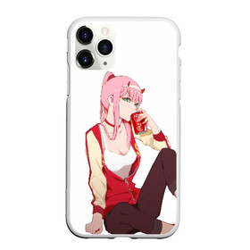 Чехол для iPhone 11 Pro матовый с принтом Darling In The Franxx в Курске, Силикон |  | 02 | anime | darling in the franxx | hiro | manga | zero two | аниме | ахегао | любимый во франксе | манга | милый во франксе | ноль два | хиро