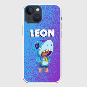 Чехол для iPhone 13 mini с принтом BRAWL STARS LEON SHARK в Курске,  |  | android | brawl stars | colt | crow | games | leon | penny | poco. | shelly | spike | wanted | брав | бравл старс | звезды | игры | мобильные игры | старс