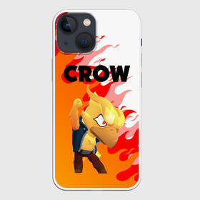 Чехол для iPhone 13 mini с принтом BRAWL STARS CROW PHOENIX в Курске,  |  | android | brawl stars | colt | crow | games | leon | penny | poco. | shelly | spike | wanted | брав | бравл старс | звезды | игры | мобильные игры | старс