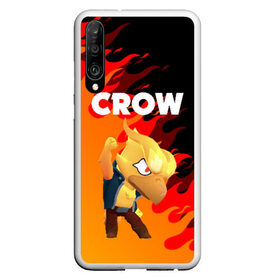 Чехол для Honor P30 с принтом BRAWL STARS CROW PHOENIX в Курске, Силикон | Область печати: задняя сторона чехла, без боковых панелей | android | brawl stars | colt | crow | games | leon | penny | poco. | shelly | spike | wanted | брав | бравл старс | звезды | игры | мобильные игры | старс