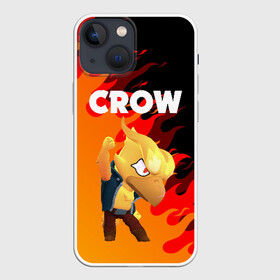 Чехол для iPhone 13 mini с принтом BRAWL STARS CROW PHOENIX в Курске,  |  | android | brawl stars | colt | crow | games | leon | penny | poco. | shelly | spike | wanted | брав | бравл старс | звезды | игры | мобильные игры | старс