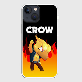 Чехол для iPhone 13 mini с принтом BRAWL STARS CROW PHOENIX в Курске,  |  | android | brawl stars | colt | crow | games | leon | penny | poco. | shelly | spike | wanted | брав | бравл старс | звезды | игры | мобильные игры | старс