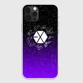 Чехол для iPhone 12 Pro Max с принтом EXO BAND АВТОГРАФЫ в Курске, Силикон |  | d.o. | exo | exo band | exo k | exo m | пэкхён | чен | эхо