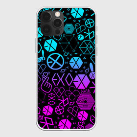 Чехол для iPhone 12 Pro Max с принтом EXO BAND LOGOBOMBING в Курске, Силикон |  | d.o. | exo | exo band | exo k | exo m | пэкхён | чен | эхо