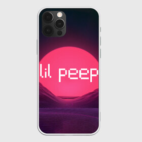 Чехол для iPhone 12 Pro Max с принтом lil peep(Logo) в Курске, Силикон |  | cry baby | lil peep | logo | rap | заход солнца | знаменитости. эмо | известный исполнитель | неон | пип | редактируемое лого | реп | розоватый оттенок | рок | рэп | яркий фон