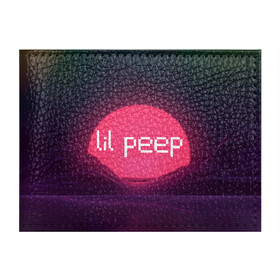 Обложка для студенческого билета с принтом lil peep(Logo) в Курске, натуральная кожа | Размер: 11*8 см; Печать на всей внешней стороне | cry baby | lil peep | logo | rap | заход солнца | знаменитости. эмо | известный исполнитель | неон | пип | редактируемое лого | реп | розоватый оттенок | рок | рэп | яркий фон
