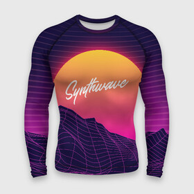 Мужской рашгард 3D с принтом SYNTHWAVE   RETROWAVE в Курске,  |  | galaxy | geometry | hotline miami | neon | new retro wave | outrun | outrun electro | retro | retrowave | space | synth | synthwave | геометрия | космос | неон | ретро | фигуры | хотлайн майами