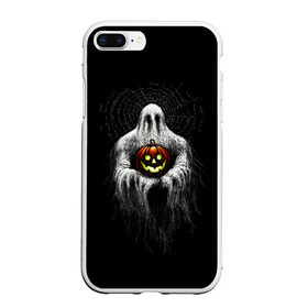 Чехол для iPhone 7Plus/8 Plus матовый с принтом Halloween в Курске, Силикон | Область печати: задняя сторона чехла, без боковых панелей | 19 | 2019 | cat | ghost | halloween | ведьма | динозавр | кости | кошка | ночь | паук | приведение | призрак | скелет | тыква | тьма | ужас | хелловин | хеллоувин | хэллоуин | череп