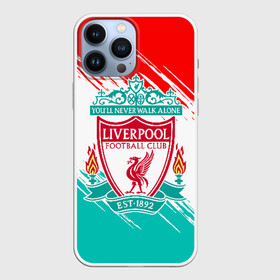 Чехол для iPhone 13 Pro Max с принтом LIVERPOOL в Курске,  |  | lfc | liverpool | sport | ynwa | ливерпуль | лфк | спорт