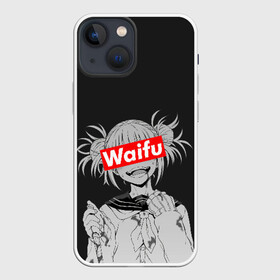 Чехол для iPhone 13 mini с принтом Waifu в Курске,  |  | ahegao | anime | girl | girls | hikky | kawaii | kowai | senpai | supreme | waifu | yandre | аниме | ахегао | вайфу | девушка | кавай | кун | семпай | сенпай | супреме | суприм | тян