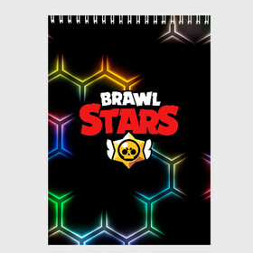 Скетчбук с принтом Brawl Stars Color Hex в Курске, 100% бумага
 | 48 листов, плотность листов — 100 г/м2, плотность картонной обложки — 250 г/м2. Листы скреплены сверху удобной пружинной спиралью | brawl | brawl st | brawl stars | colt | hexagon | logo | map | mobo | pattern | poco | shelly | stars | бравл | игра | игры | карта | кольт | лого | мобильные игры | патерн | паттерн | поко | соты | старс | шелли