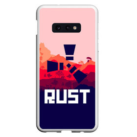 Чехол для Samsung S10E с принтом RUST в Курске, Силикон | Область печати: задняя сторона чехла, без боковых панелей | magic rust | rust | rust 2019 | раст | раст 2019. | раст легаси