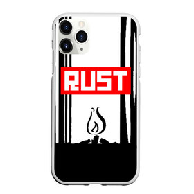 Чехол для iPhone 11 Pro матовый с принтом RUST в Курске, Силикон |  | magic rust | rust | rust 2019 | раст | раст 2019. | раст легаси