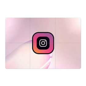 Магнитный плакат 3Х2 с принтом Instagram(редактируемое лого) в Курске, Полимерный материал с магнитным слоем | 6 деталей размером 9*9 см | 