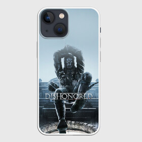 Чехол для iPhone 13 mini с принтом DISHONORED | КОРВО АТТАНО в Курске,  |  | arkane studios | bethesda softworks | corvo | corvo attano | death of the outside | dishonored | emily kaldwin | outsider | аркейн | бетесда | дисороред | дишоноред | корво | корво аттано | метка | чужой | эмили | эмили колдуин