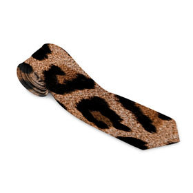 Галстук 3D с принтом Леопардовая расцветка в Курске, 100% полиэстер | Длина 148 см; Плотность 150-180 г/м2 | леопард | леопардовая | леопардовые | леопардовый | леопарды | пятнистые | пятнистый | пятнистым | расцветка