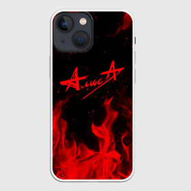 Чехол для iPhone 13 mini с принтом АлисА в Курске,  |  | Тематика изображения на принте: alisa | rock | ussr | алиса | алиса группа | константин кинчев | рок | ссср