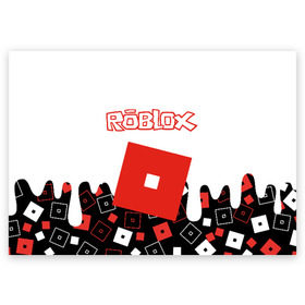 Поздравительная открытка с принтом ROBLOX в Курске, 100% бумага | плотность бумаги 280 г/м2, матовая, на обратной стороне линовка и место для марки
 | roblox | roblox simulator. | код роблокс | роблокс | роблокс симулятор