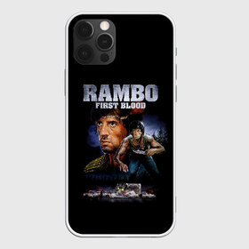 Чехол для iPhone 12 Pro Max с принтом Rambo First Blood в Курске, Силикон |  | action | army | blood | first | john | last | rambo | stallone | states | sylvester | united | usa | армия | боевик | джон | кровь | первая | последняя | рэмбо | сильвестр | сталлоне | сша