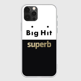 Чехол для iPhone 12 Pro Max с принтом Big Hit superb в Курске, Силикон |  | big hit | bts | twice | txt