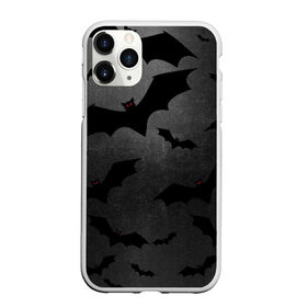 Чехол для iPhone 11 Pro Max матовый с принтом Летучие мыши повсюду! в Курске, Силикон |  | bat | bats | halloween | halloweenparty | в подарок | вампиры | для подарка | летучие | летят | мыши | мышь | напугать | темная | хеллоуин | хэллоуин | черный