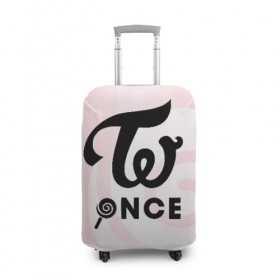 Чехол для чемодана 3D с принтом TWICE ONCE в Курске, 86% полиэфир, 14% спандекс | двустороннее нанесение принта, прорези для ручек и колес | chaeyoung | dahyun | jeongyeon | jihyo | k pop | kpop | mina | momo | nayeon | once | sana | twice | tzuyu | what is love | yes or yes | к поп | корея | музыка | твайс