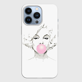 Чехол для iPhone 13 Pro с принтом Мэрилин Монро в Курске,  |  | girl | girls | marilyn monroe | monroe | retro | актриса | девушка | знаменитости | знаменитость | картинки | модель | монро | мэрилин монро | прикольные | ретро
