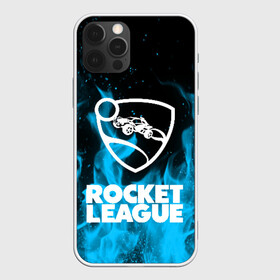 Чехол для iPhone 12 Pro с принтом ROCKET LEAGUE в Курске, силикон | область печати: задняя сторона чехла, без боковых панелей | racing. | rocket league | rocket league garage | rocket trade | гонки | рокет лига