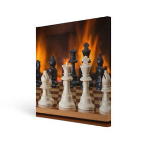 Холст квадратный с принтом Шахматы в Курске, 100% ПВХ |  | Тематика изображения на принте: дамка | доска | игра | игры | камин | конь | король | огне | огнём | огненное | огонь | пешка | пламя | слон | ферзь | фигурки | фигуры | шахматная | шахматы