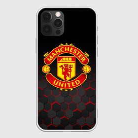 Чехол для iPhone 12 Pro с принтом МАНЧЕСТЕР ЮНАЙТЕД | FCMU | MANCHESTER UNITED в Курске, силикон | область печати: задняя сторона чехла, без боковых панелей | fc | fcmu | football | football club | manchester united | sport | манчестер юнайтед | спорт | фк | фкмю | футбол | футбольный клуб