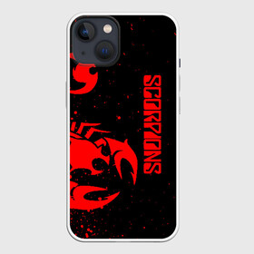 Чехол для iPhone 13 с принтом SCORPIONS в Курске,  |  | scorpions | клаус майне | маттиас ябс | микки ди | павел мончивода | рудольф шенкер | скорпион | скорпионс