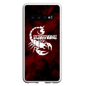 Чехол для Samsung Galaxy S10 с принтом SCORPIONS в Курске, Силикон | Область печати: задняя сторона чехла, без боковых панелей | Тематика изображения на принте: scorpions | клаус майне | маттиас ябс | микки ди | павел мончивода | рудольф шенкер | скорпион | скорпионс