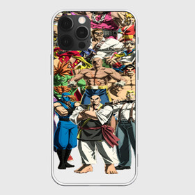 Чехол для iPhone 12 Pro с принтом Street Fighter Сharacters в Курске, силикон | область печати: задняя сторона чехла, без боковых панелей | street fighter сharacters