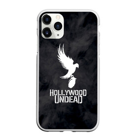 Чехол для iPhone 11 Pro Max матовый с принтом HOLLYWOOD UNDEAD в Курске, Силикон |  | deuce | hollywood undead | hu | j dog | shady jeff | голивудская нежить | голливуд | даниэль мурильо | джордан террелл | джордж артур рейган | дилан альварес | мэттью сент клер | нежить