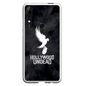 Чехол для Honor P Smart Z с принтом HOLLYWOOD UNDEAD в Курске, Силикон | Область печати: задняя сторона чехла, без боковых панелей | deuce | hollywood undead | hu | j dog | shady jeff | голивудская нежить | голливуд | даниэль мурильо | джордан террелл | джордж артур рейган | дилан альварес | мэттью сент клер | нежить