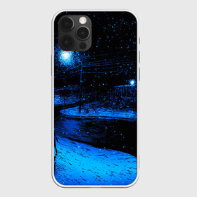 Чехол для iPhone 12 Pro Max с принтом ЗИМНЯЯ НОЧЬ в Курске, Силикон |  | star | stars | texture | вечер | вечерние иллюстрации | звезда | звезды | ночной пейзаж | ночные | ночь | природа | прогулки | текстуры