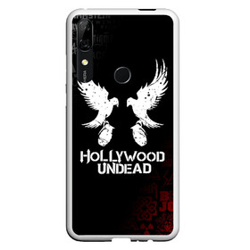 Чехол для Honor P Smart Z с принтом HOLLYWOOD UNDEAD в Курске, Силикон | Область печати: задняя сторона чехла, без боковых панелей | deuce | hollywood undead | hu | j dog | shady jeff | голливуд | голливудская нежить | даниэль мурильо | джордан террелл | джордж артур рейган | дилан альварес | мэттью сент клер | нежить