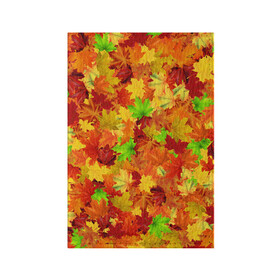 Обложка для паспорта матовая кожа с принтом Кленовые листья в Курске, натуральная матовая кожа | размер 19,3 х 13,7 см; прозрачные пластиковые крепления | Тематика изображения на принте: багрец | клён | кленовый | лист | листопад | осенний | осень | паттрен