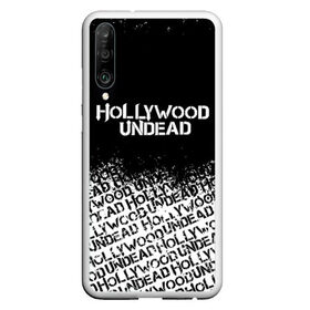 Чехол для Honor P30 с принтом HOLLYWOOD UNDEAD в Курске, Силикон | Область печати: задняя сторона чехла, без боковых панелей | Тематика изображения на принте: deuce | hollywood undead | hu | j dog | shady jeff | голливуд | голливудская нежить | даниэль мурильо | джордан террелл | джордж артур рейган | дилан альварес | мэттью сент клер | нежить