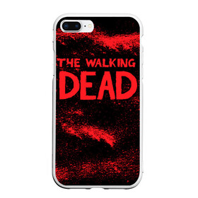 Чехол для iPhone 7Plus/8 Plus матовый с принтом The Walking Dead в Курске, Силикон | Область печати: задняя сторона чехла, без боковых панелей | amc | carol | daryl | dixon | michonne | negan | reaction | rick | season 10 | twd | zombies | диксон | дэрил | зомби | мертвецы | мишонн | неган | реакция | рик | ходячие