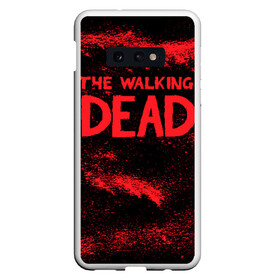 Чехол для Samsung S10E с принтом The Walking Dead в Курске, Силикон | Область печати: задняя сторона чехла, без боковых панелей | amc | carol | daryl | dixon | michonne | negan | reaction | rick | season 10 | twd | zombies | диксон | дэрил | зомби | мертвецы | мишонн | неган | реакция | рик | ходячие