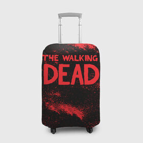 Чехол для чемодана 3D с принтом The Walking Dead в Курске, 86% полиэфир, 14% спандекс | двустороннее нанесение принта, прорези для ручек и колес | amc | carol | daryl | dixon | michonne | negan | reaction | rick | season 10 | twd | zombies | диксон | дэрил | зомби | мертвецы | мишонн | неган | реакция | рик | ходячие