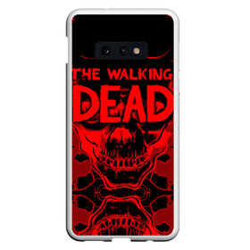 Чехол для Samsung S10E с принтом The Walking Dead в Курске, Силикон | Область печати: задняя сторона чехла, без боковых панелей | amc | carol | daryl | dixon | michonne | negan | reaction | rick | season 10 | twd | zombies | диксон | дэрил | зомби | мертвецы | мишонн | неган | реакция | рик | ходячие