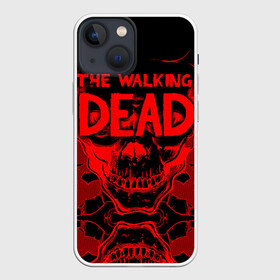 Чехол для iPhone 13 mini с принтом The Walking Dead в Курске,  |  | amc | carol | daryl | dixon | michonne | negan | reaction | rick | season 10 | twd | zombies | диксон | дэрил | зомби | мертвецы | мишонн | неган | реакция | рик | ходячие