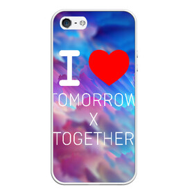 Чехол для iPhone 5/5S матовый с принтом TOMORROW X TOGETHER в Курске, Силикон | Область печати: задняя сторона чехла, без боковых панелей | Тематика изображения на принте: beomgyu | hueningkai | k pop | korean | kpop | soobin | taehyun | tomorrow x together | txt | yeonjun | бомгю | ёнджун | корея | поп | субин | техен | тэхён | хюнин кай