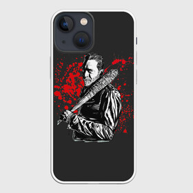 Чехол для iPhone 13 mini с принтом Negan в Курске,  |  | dead | death | lucille | negan | rick | the walking dead | zombie | граймс | дерил | дэрил | зомби | люсиль | мертвецы | мишон | ниган | рик | спасители | ходячие | шепчущиеся